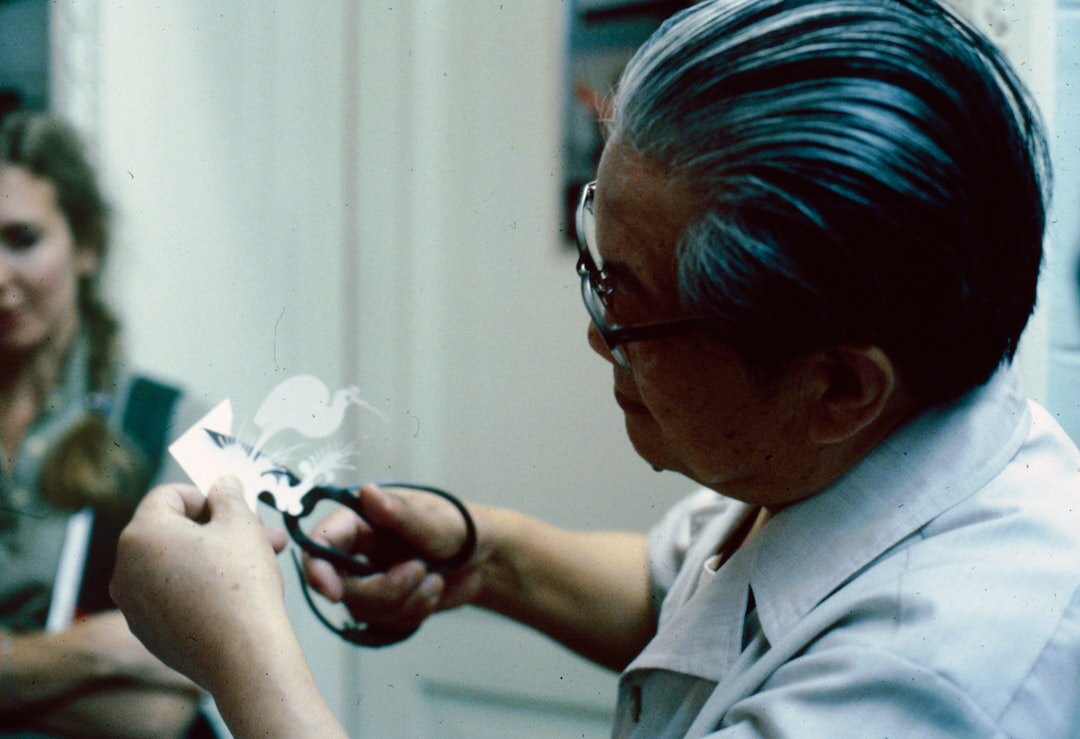 detective examining evidence
